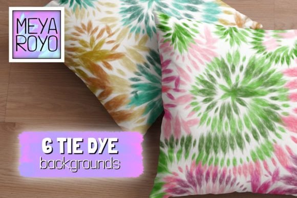 Elevate Your Visuals with the 2 Color Tie Dye Backgrounds Pack
