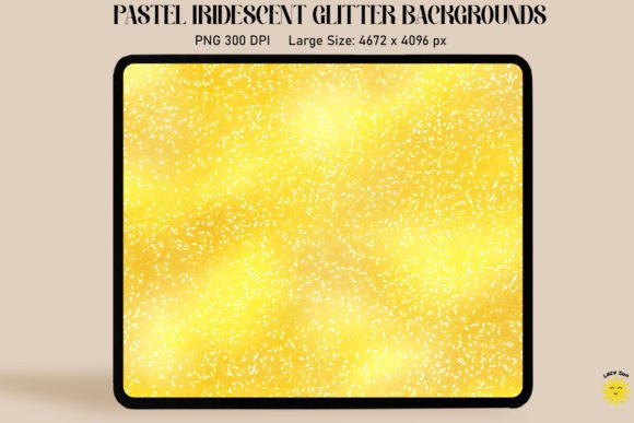 Illuminate Your Projects with Pastel Yellow Iridescent Backgrounds