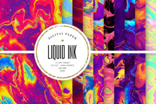 Liquid Paint Backgrounds: Vibrant Digital Assets for Creators