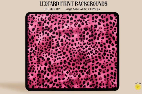 Pink Leopard Print Backgrounds: Bold, Stylish Design Assets