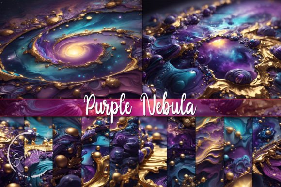 Unleash Cosmic Creativity with Shimmering Galaxy Backgrounds