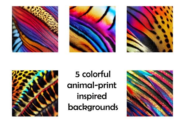 Unleashing Vibrancy: The Power of Rainbow Animal Print Backgrounds