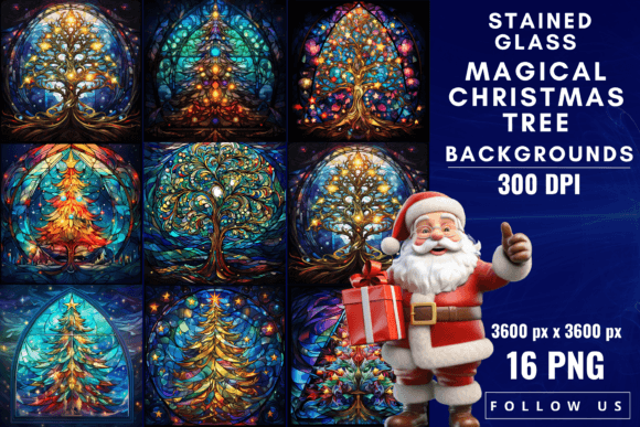 Unwrap the Magic: Christmas Tree Backgrounds for Your Projects